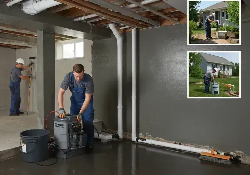 Basement Waterproofing and Flood Prevention process in Eldorado, IL